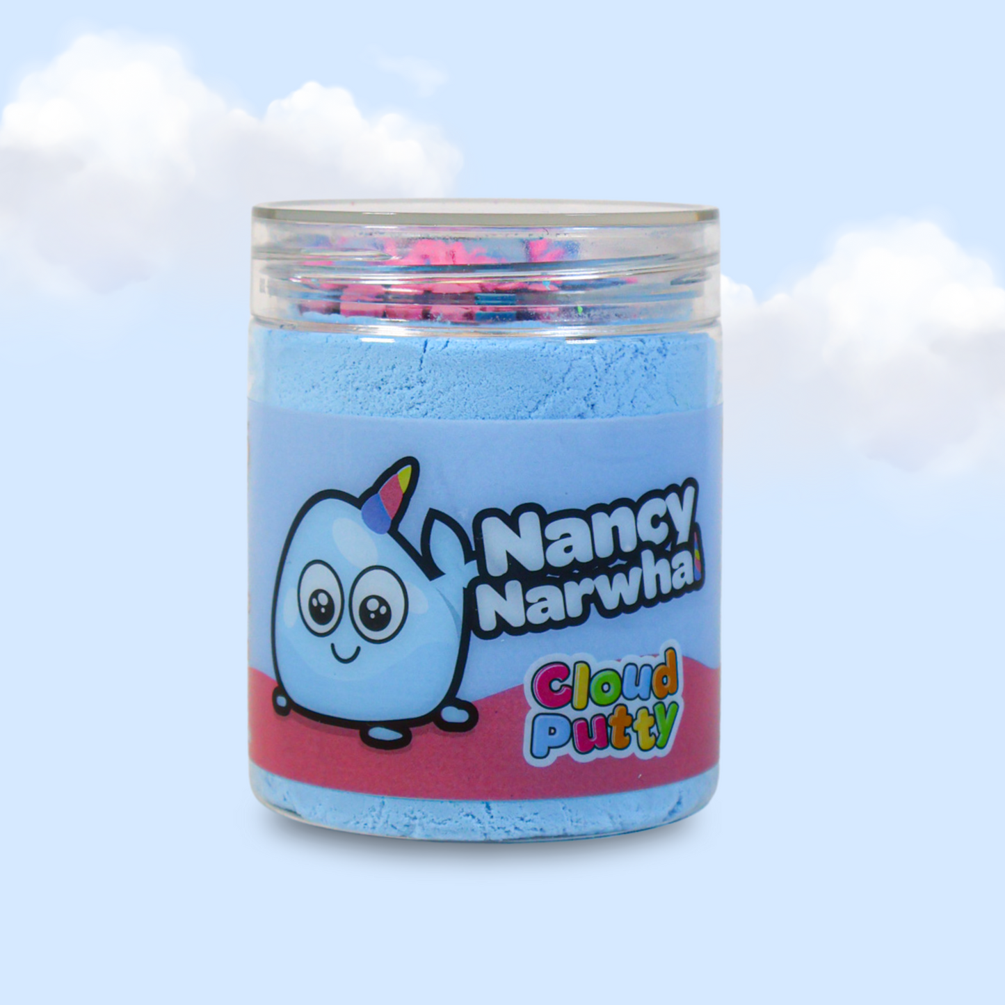 Nancy Narwhal Putty Pals Cloud Slime