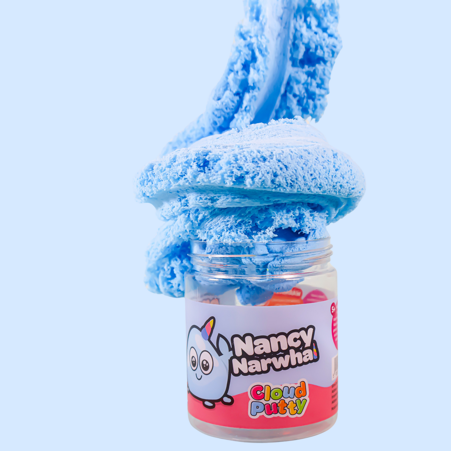 Nancy Narwhal Putty Pals Cloud Slime