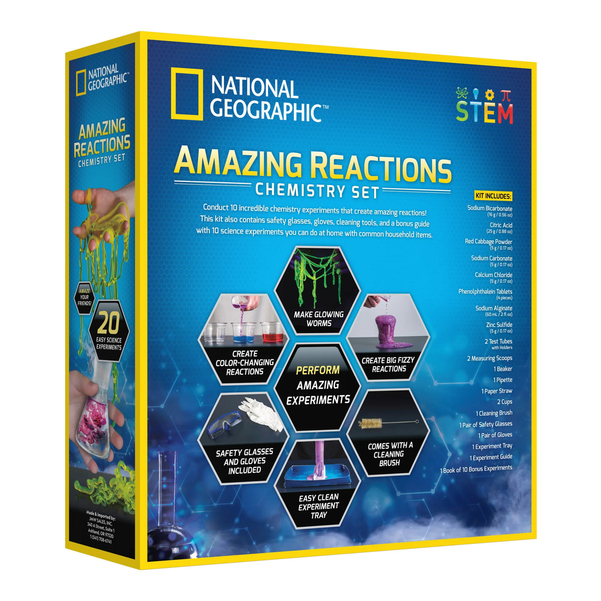 National Geographic Amazing Reactions Chemistry