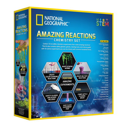 National Geographic Amazing Reactions Chemistry