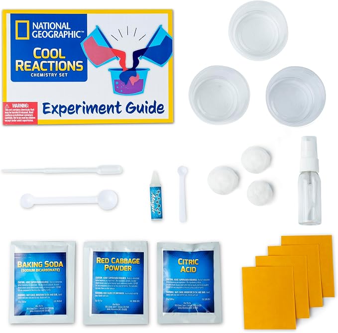 National Geographic Cool Reactions Chemistry kit