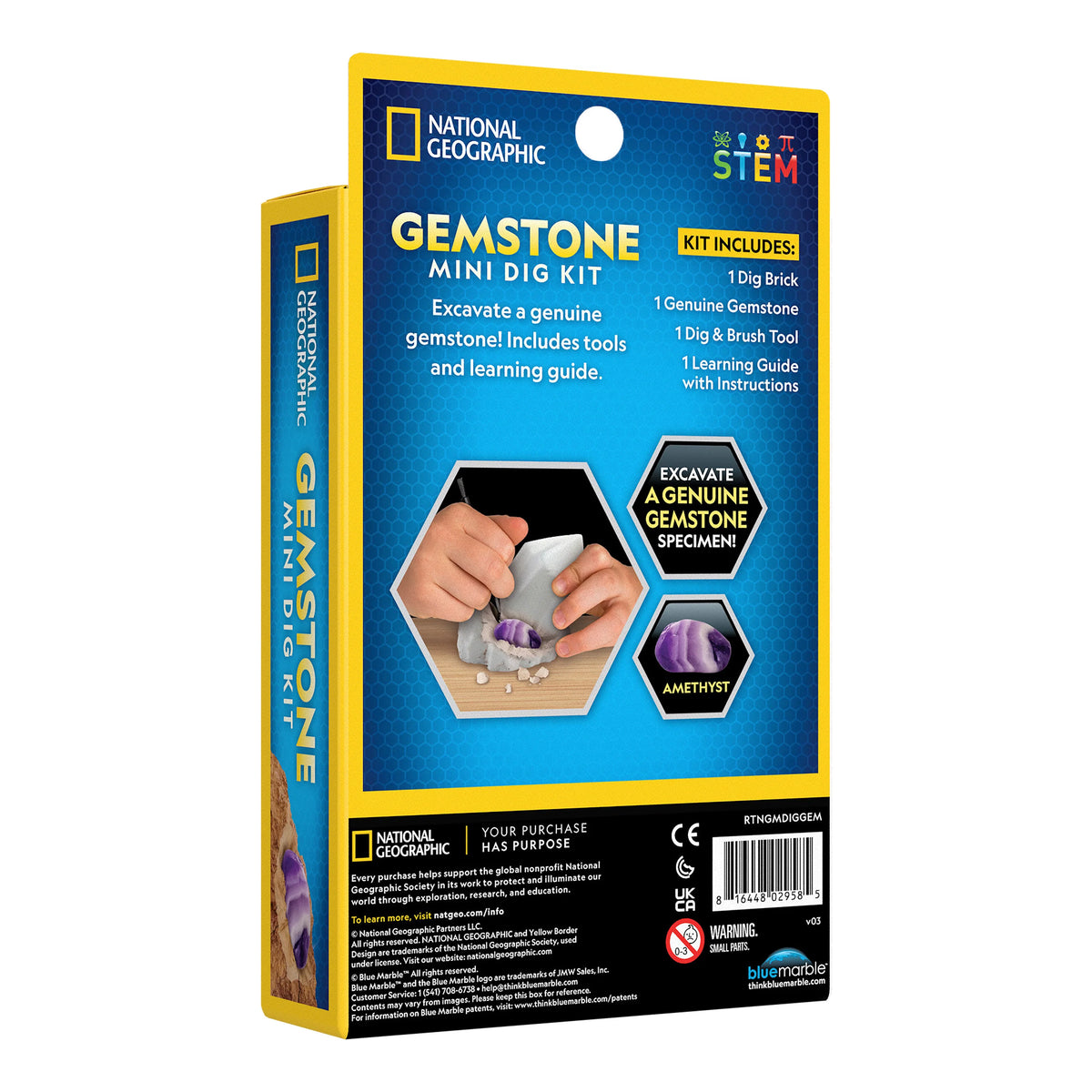 National Geographic Gemstone Mini Dig Kit