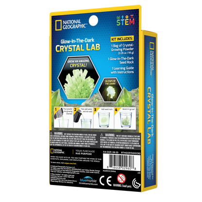 National Geographic Glow in Dark Crystal Lab Mini
