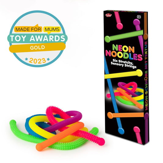 Neon Sensory Noodles 6 Pack