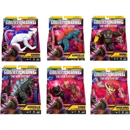New Empire Godzilla vs Kong 6" Assorted