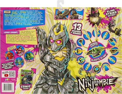 Dlx Ninjombie Action Fig-Jonin Knight