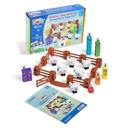 NumberBlocks Sheep Farm Set