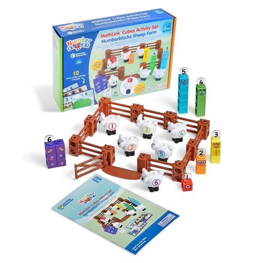 NumberBlocks Sheep Farm Set