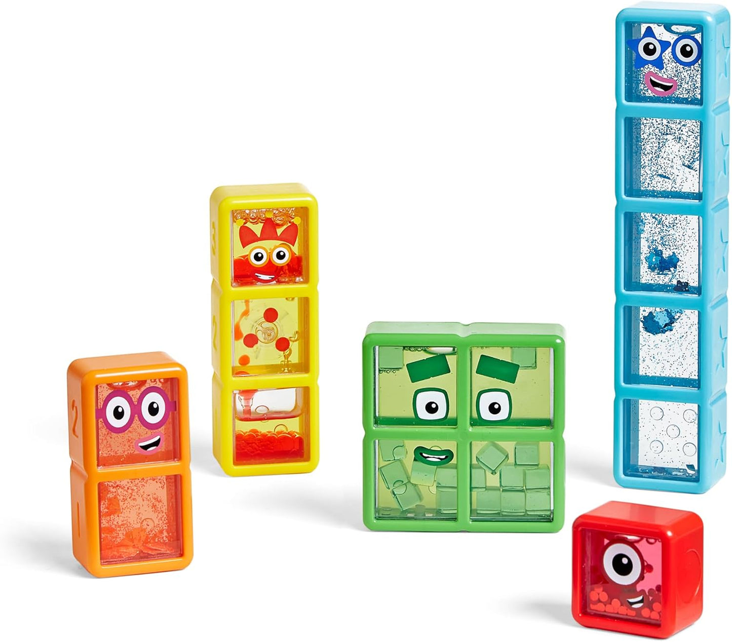 Numberblocks 1-5 Sensory Tubes