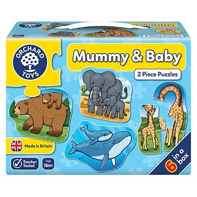 MUMMY & BABY 2PC PUZZLE