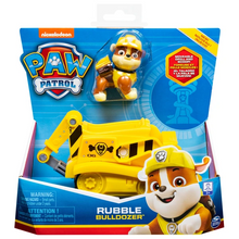 Paw Patrol Rubble Bulldozer Basic Vehicle With Pup