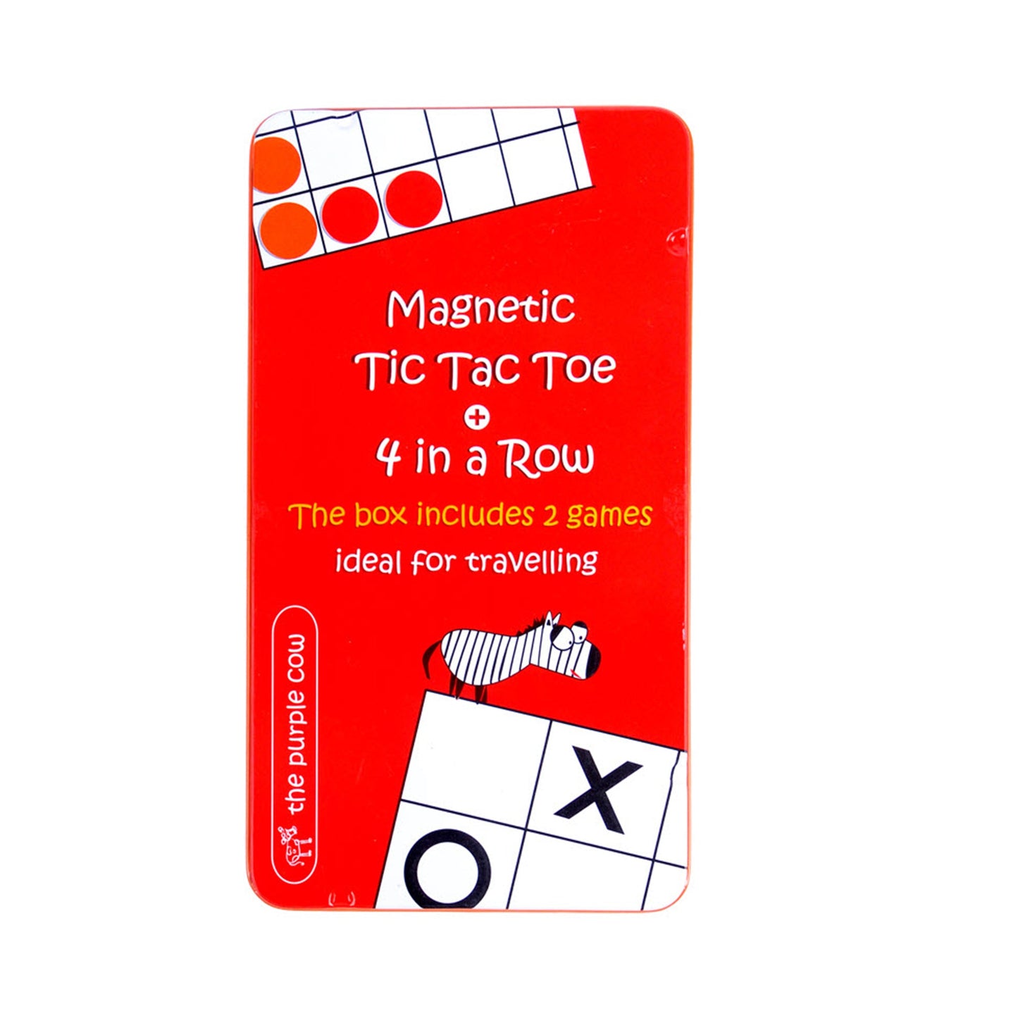 4 In A Row & Tic Tac Toe Magnetic Travel Game