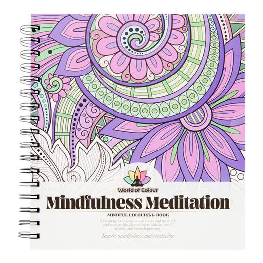 Mindful Colouring Book  Mindfulness Meditation 64 Designs