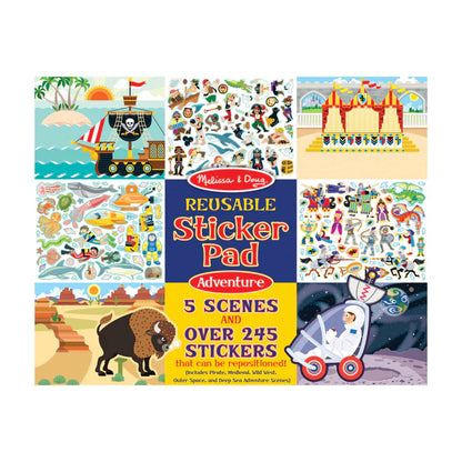 Reusable Sticker Pad Adventure