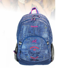 Backpack Student Denim Design