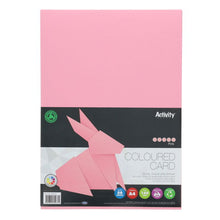 A4 Card Pink 160gsm 50pk