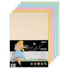 A4  Card  Rainbow Pastels 160gsm 50pk