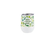 Pure Green New Black Tumbler 350ml Travel Mug