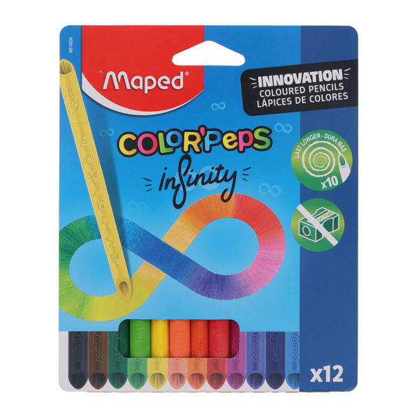 Maped Infinity Colouring Pencils 10pk