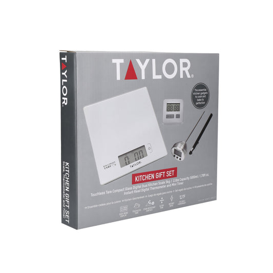 Taylor Kitchen Scales, Digital Thermometer and Timer Gift Set