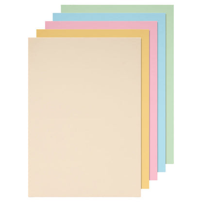 A4  Card  Rainbow Pastels 160gsm 50pk
