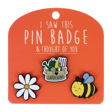 Pin Badge Love Gardening