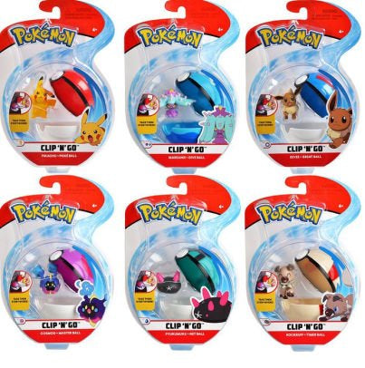 POKEMON CLIP N GO ASSORTED