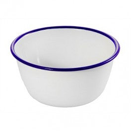 Enamel Pudding Bowl 18cm