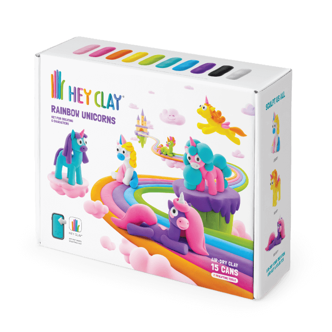 Hey Clay 15 Can Unicorn Set