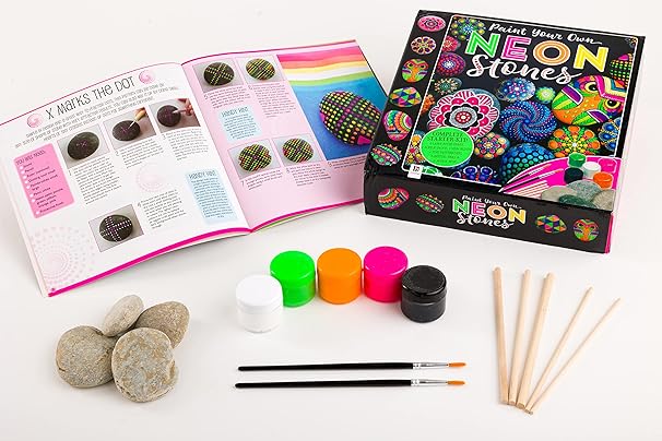 Paint Your Own Neon Stones