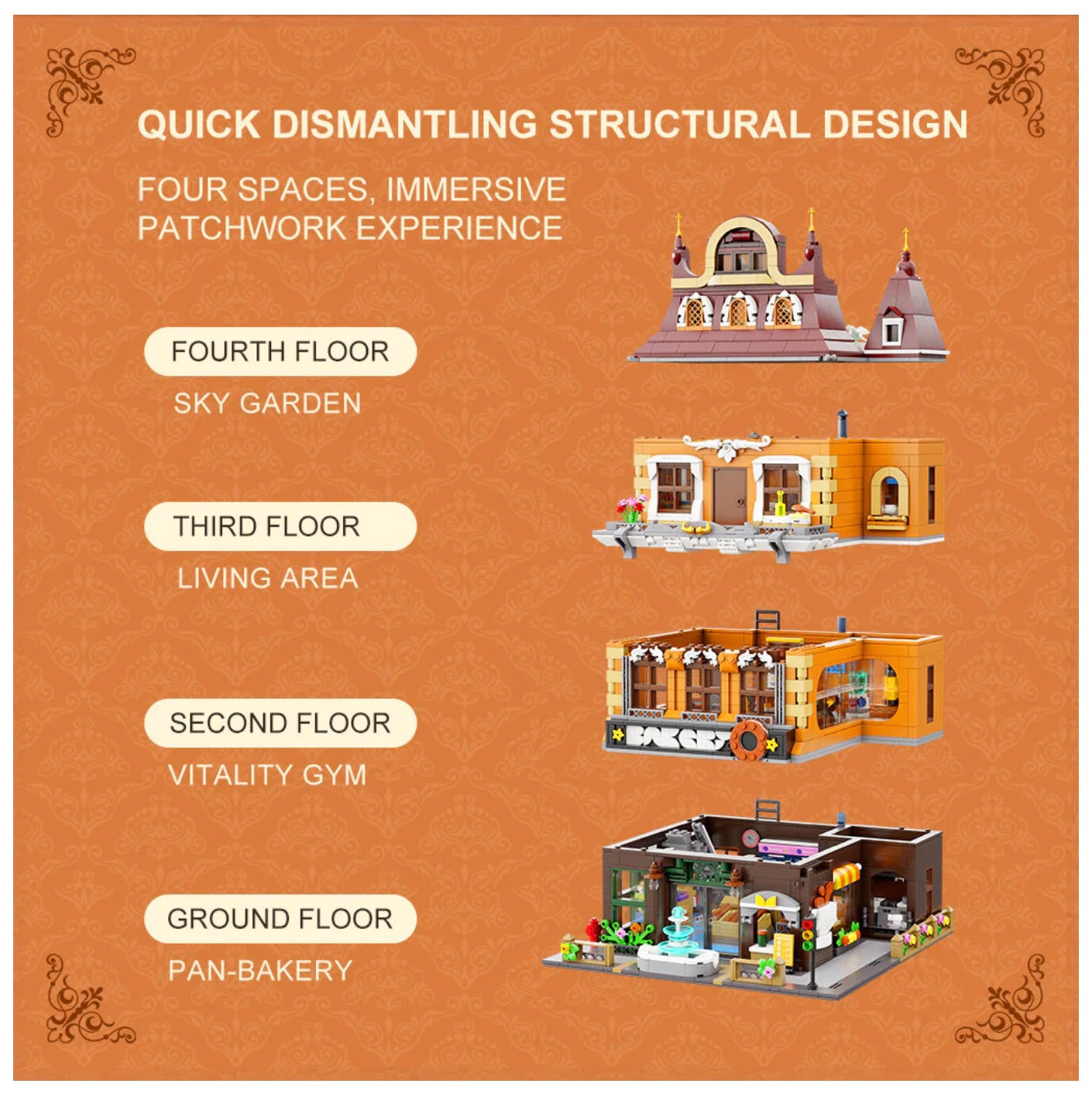 Pantasy Bakery 4 Storey Modular