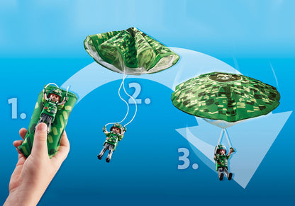 Playmobil 70569 Police Parachute Helicopter