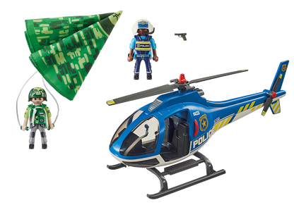 Playmobil 70569 Police Parachute Helicopter