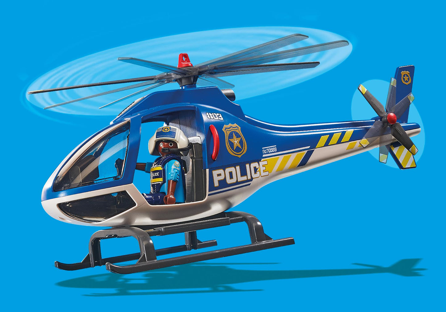 Playmobil 70569 Police Parachute Helicopter