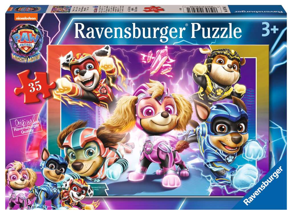 Paw Patrol Mighty Movie 35 Piece Jigsaw Puzzle