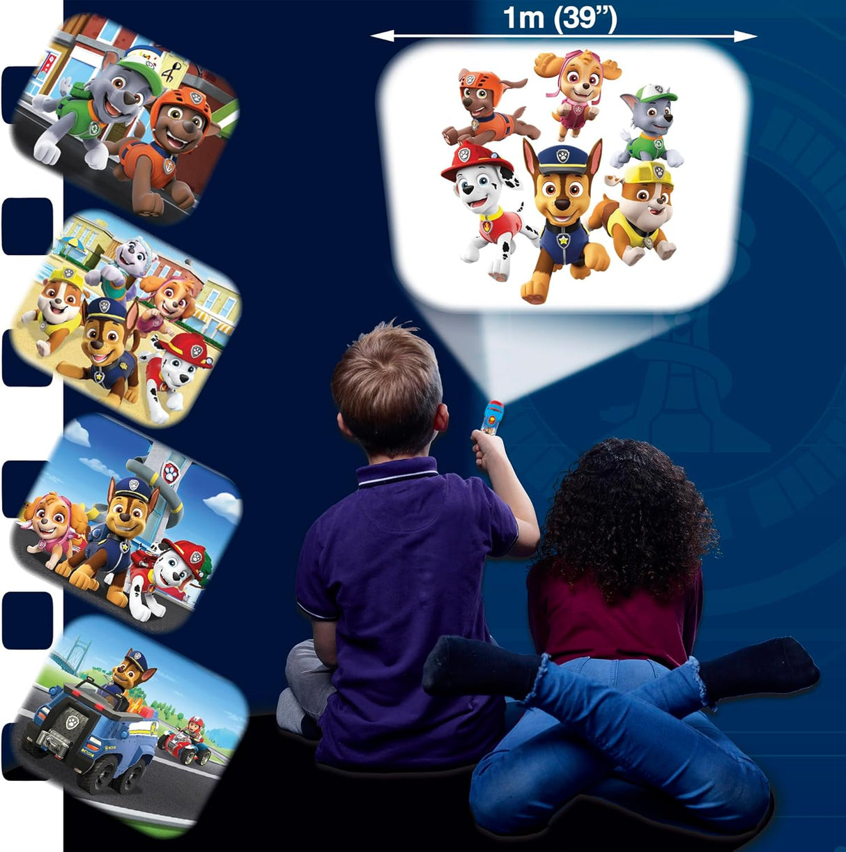 Paw Patrol Torch & Projector