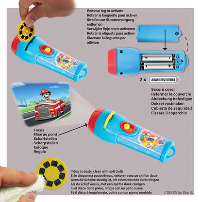 Paw Patrol Torch & Projector