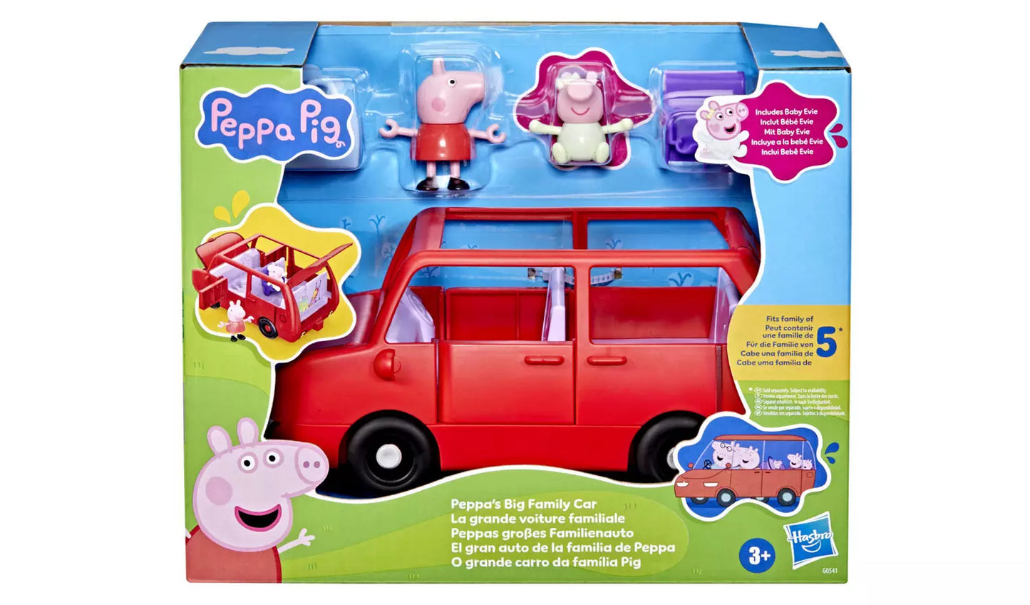 Peppas Big Family Red Car
