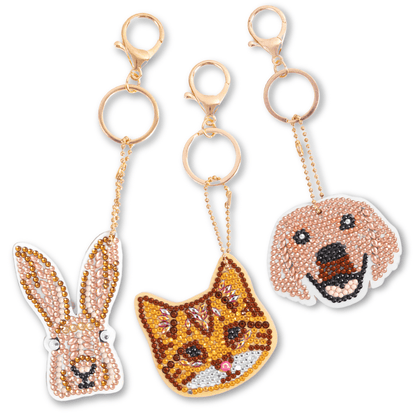 Perfect Pet Crystal KeyRing Set