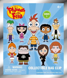 Phineas & Ferb Bag Clip S1