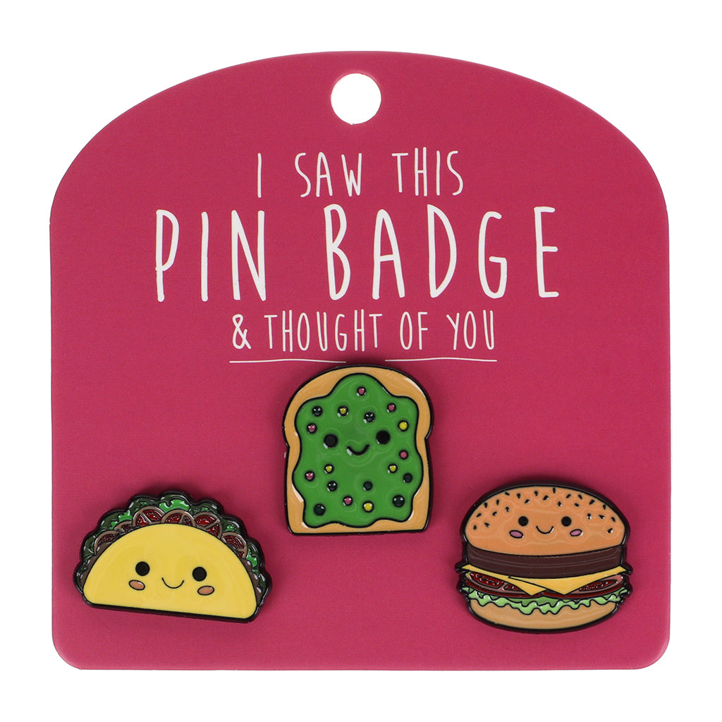 Pin Badge Avocado Toast