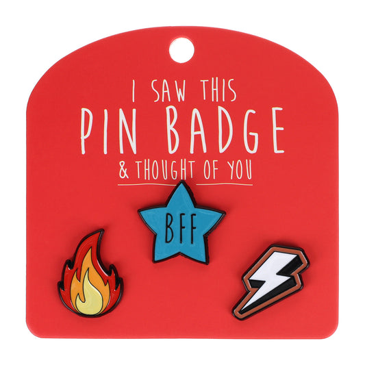 Pin Badge BFF Star