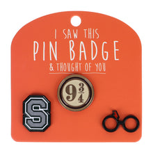 Pin Badge 9 & 3/4