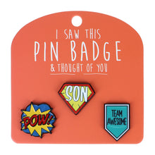 Pin Badge Son
