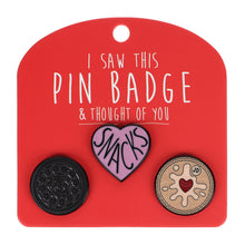 Pin Badge Snacks