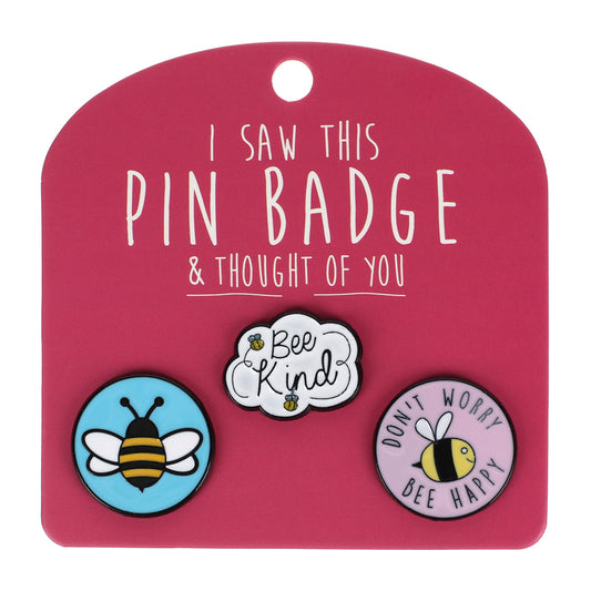 Pin Badge Bee Kind