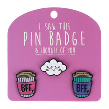 Pin Badge Cloud & BFF Coffees
