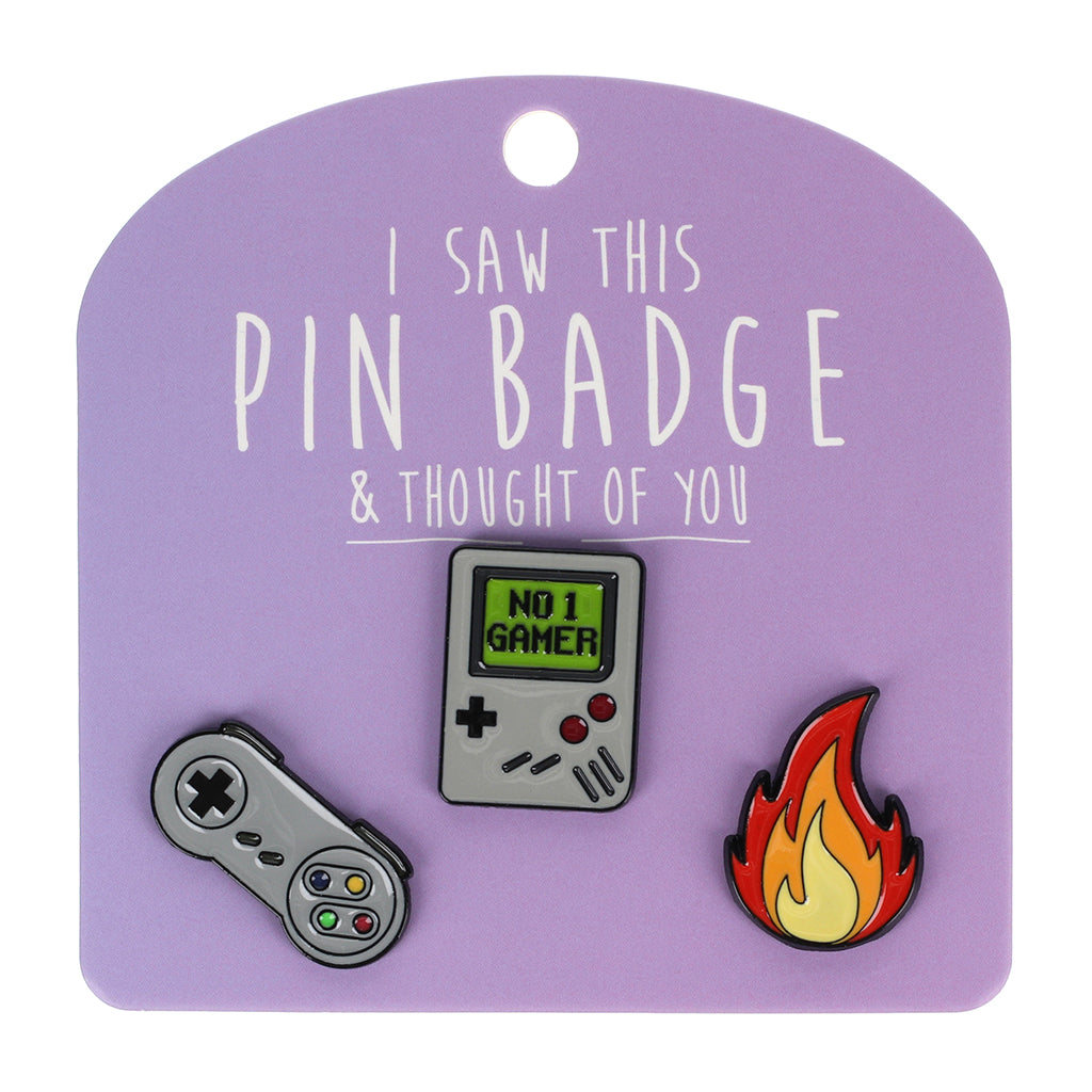 Pin Badge Gamer
