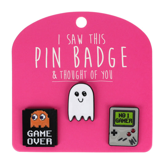 Pin Badge Ghost & Gamer
