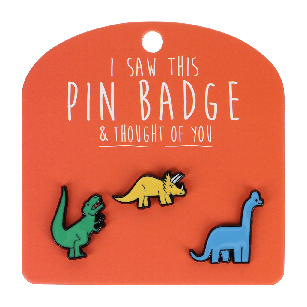 Pin Badge Dinosaurs